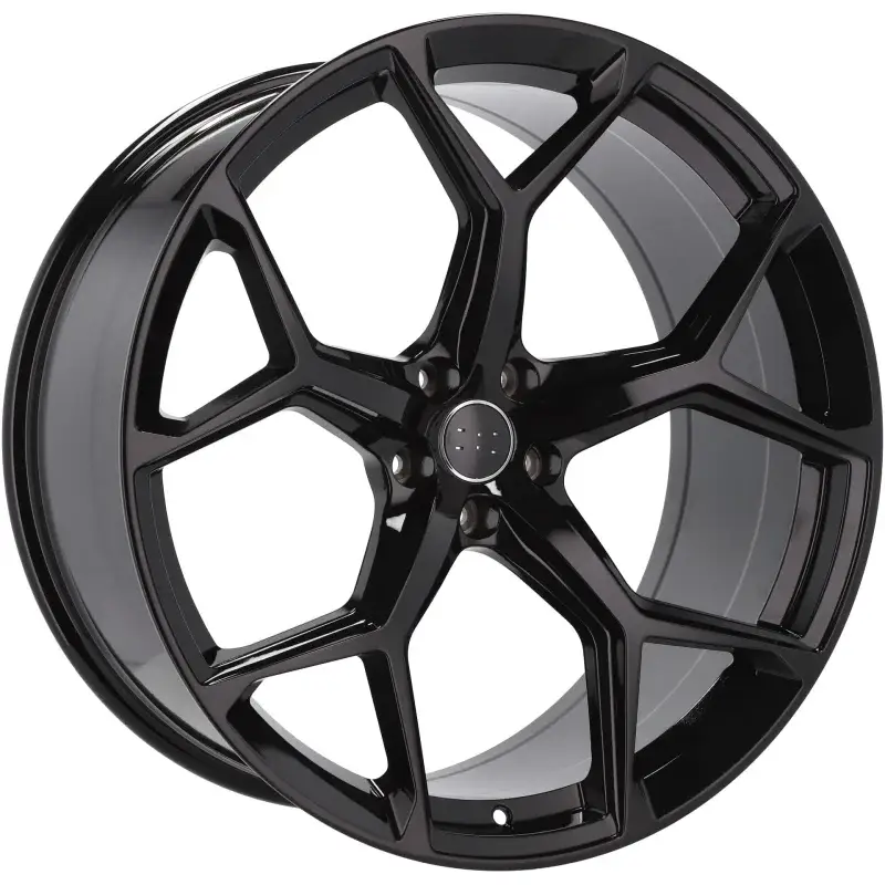 4 jantes 8.5 19 5x112 design Audi Fluotournage Noir Mat Seulement Aujourd’hui