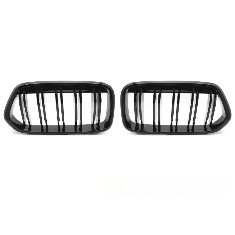 Soldes Grille Sport Noire Brillante Double Bar pour BMW X2 F39 2018-2023