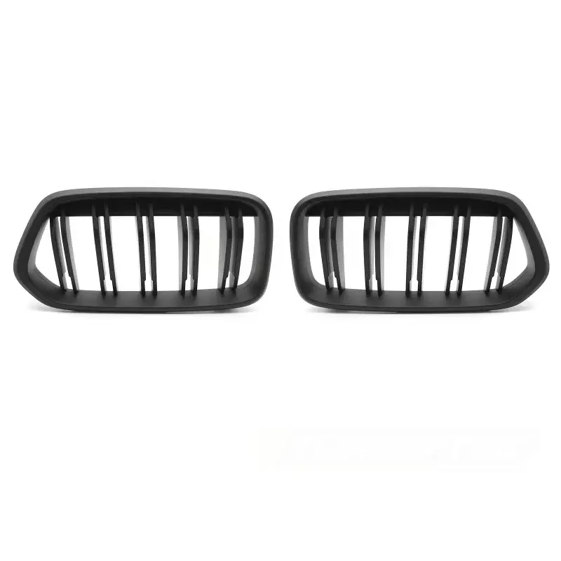 Grille Sport Noir Mat Double Bar pour BMW X2 F39 2018-2023 Seulement Aujourd’hui