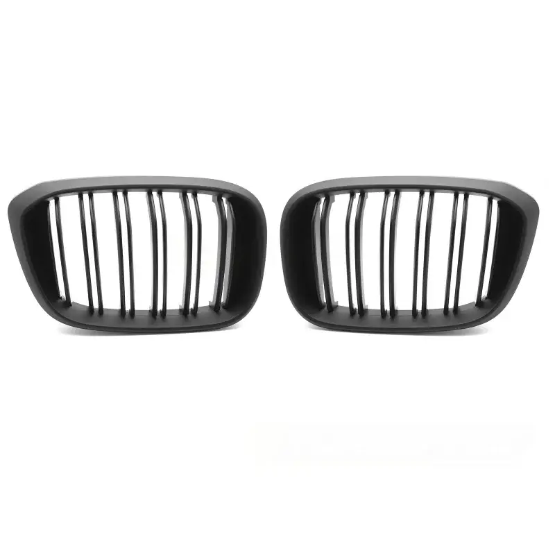 Grille Sport Noir Mat Double Bar pour BMW X3 G01 17-21 / X4 G02 18-21 Meilleur Choix