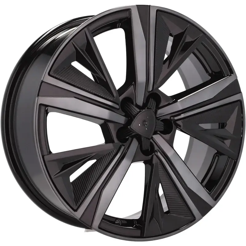 4 jantes 7.5 18 5x108 design Peugeot Odlew niskociśnieniowy Noir Brillant Acheter Direct