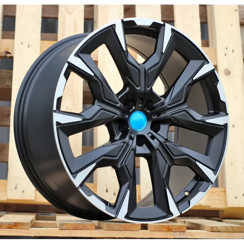 4 jantes 8.5 21 5x112 design BMW Fluotournage Noir Mat Remise