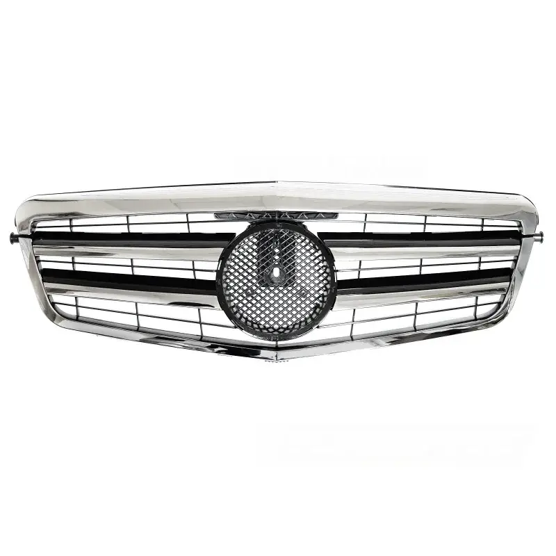 Grille Sport Noir Chrome Avant pour Mercedes W212 / S212 09-13 Paiement Sécurisé