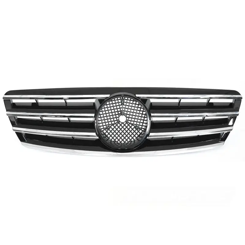 Grille Sport Noir Chrome Avant pour Mercedes W203 / S203 00-07 Offre Du Jour