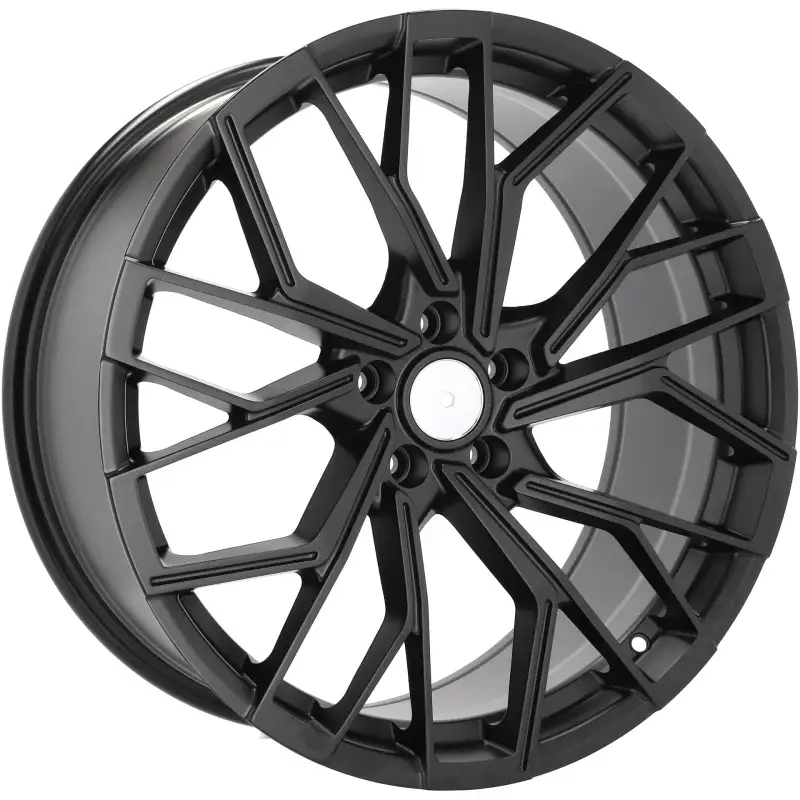 4 jantes 8.0 18 5x112 design Audi Fluotournage Noir Mat Nouveauté