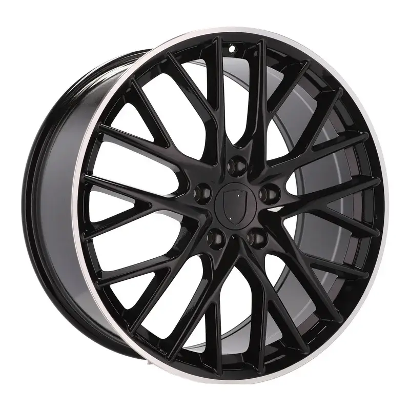 4 jantes 9.5 21 5x130 design Porsche Odlew niskociśnieniowy Noir Brillant Top Vente
