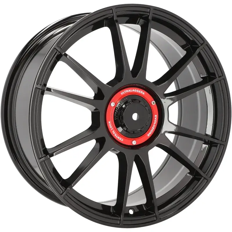 4 jantes 8.0 18 5x112 Fluotournage Noir Brillant Certifié