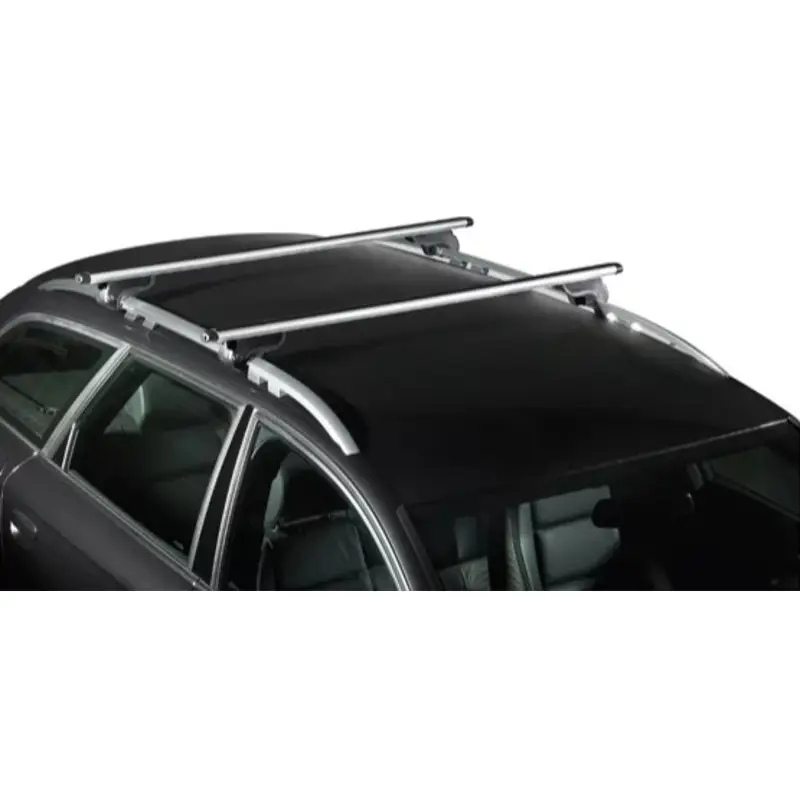 Achetez Aujourd’hui Barres de toit Aluminium pour Nissan Primera Break de 1998 à 02/2002 - avec barres longitudinales