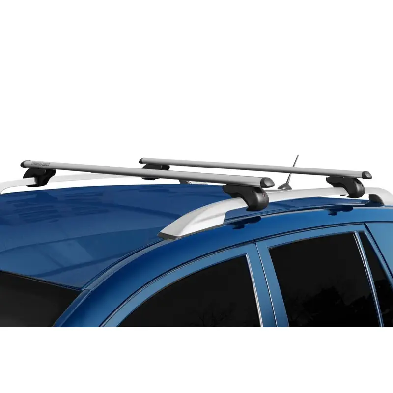 Expédié Aujourd’hui Barres de toit Aluminium pour RENAULT Sandero Stepway à partir de 2008 - avec Barres Longitudinales