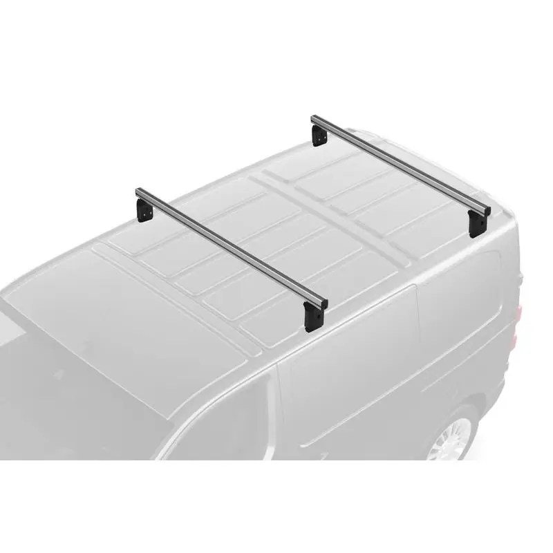 Jeu de 2 Barres de toit Pro Aluminium pour Vw Caddy de 2004 à 2011 Petit Prix