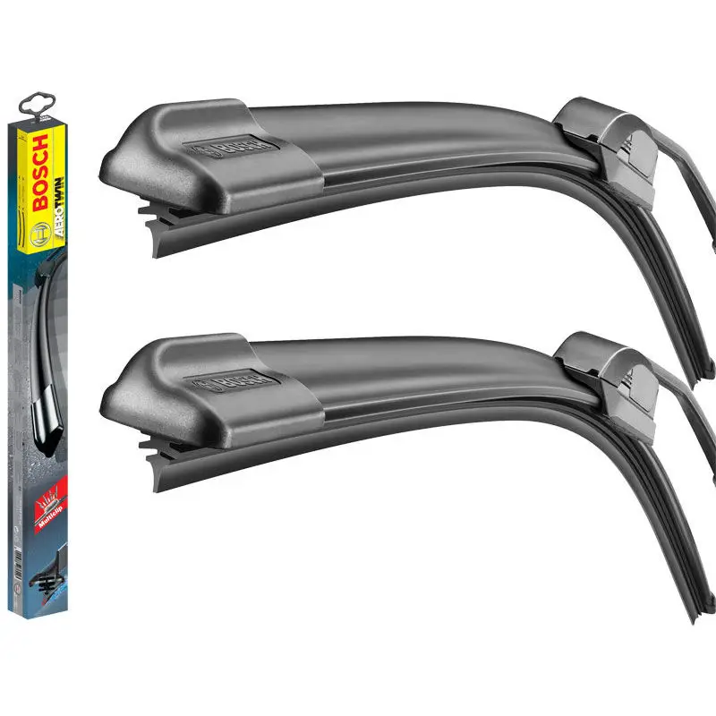 Prix Bas Jeu de 3 Balais Essuie Glace Avant/Arrière pour Peugeot 308 Berline de 09/2007 à 08/2013 - Bosch Aerotwin / Valeo-Marchal