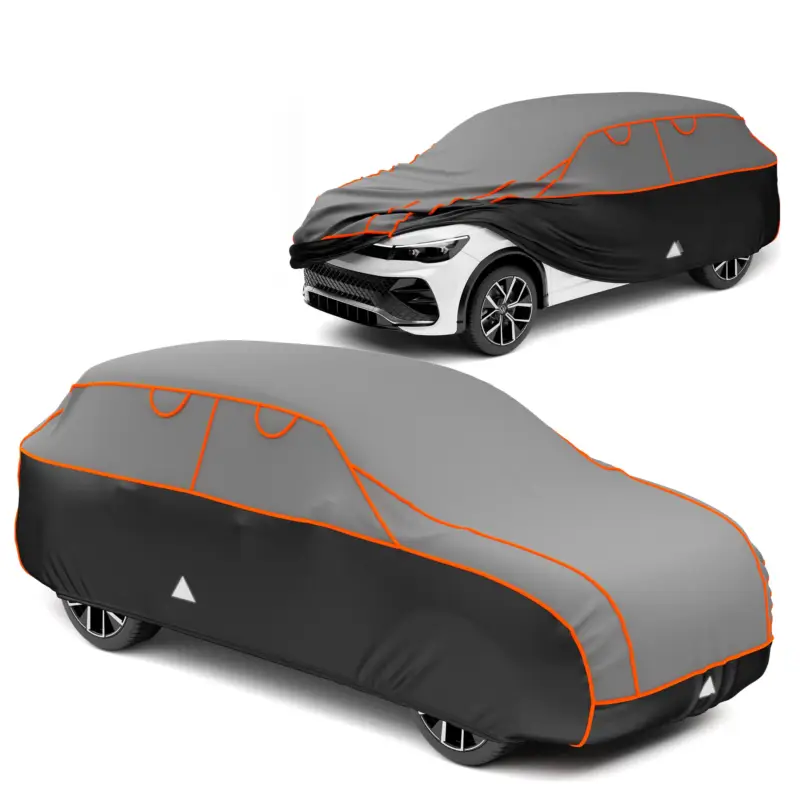 Achat Immédiat SUV/VAN Housse de protection anti-grele Perma Protect, Taille 8, protection anti-grele jusqu'a 1,9 cm, argent/noir