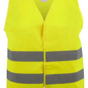 Acheter En Ligne Gilet de sécurité, gilet de sécurité réfléchissant voiture selon la norme UE EN ISO 20471:2013+A1:2016, gilet lumineux adulte unisexe XXXL jaune