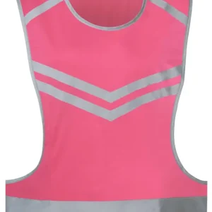 Gilet de loisirs rose, unisexe Gilet réfléchissant, gilet de course, gilet fluorescent taille S/M Achat Immédiat