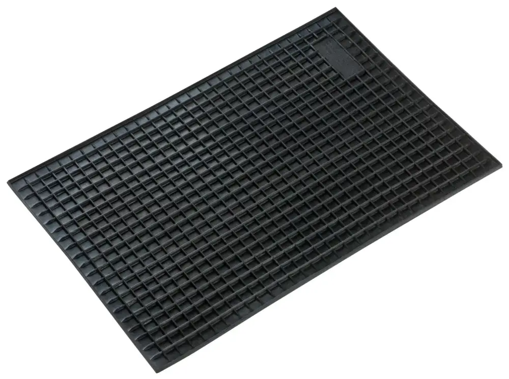 Tapis caoutchouc 41x28 cm, tapis alvéolaire découpable, tapis antidérapant noir Retour Gratuit