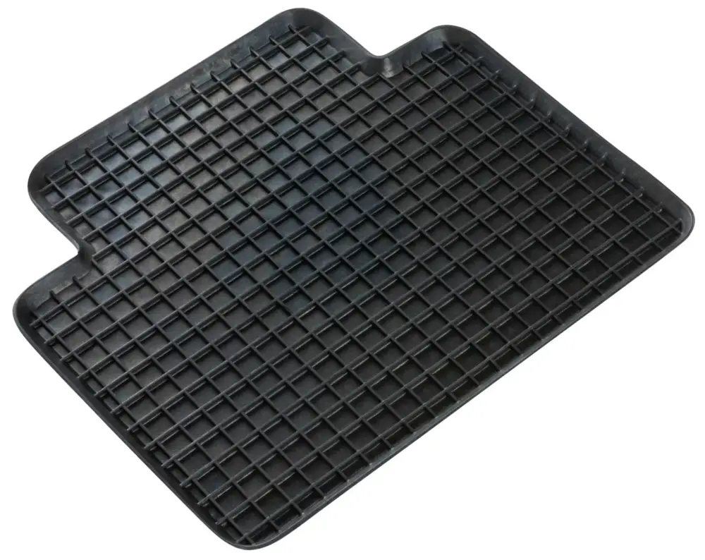 Tapis caoutchouc 47x40 cm, tapis alvéolaire découpable, tapis antidérapant noir Nouvelle Collection