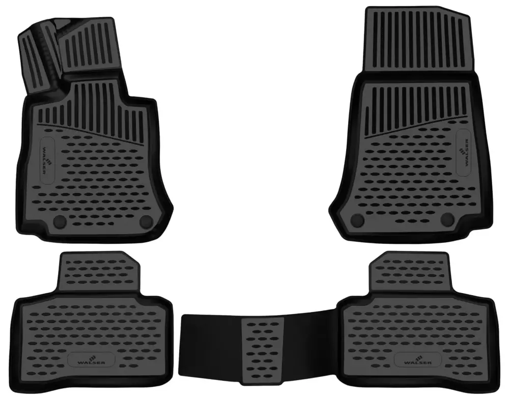Nouvelle Collection Tapis en caoutchouc XTR pour Mercedes-Benz EQC (N293) 05/2019-07/2023