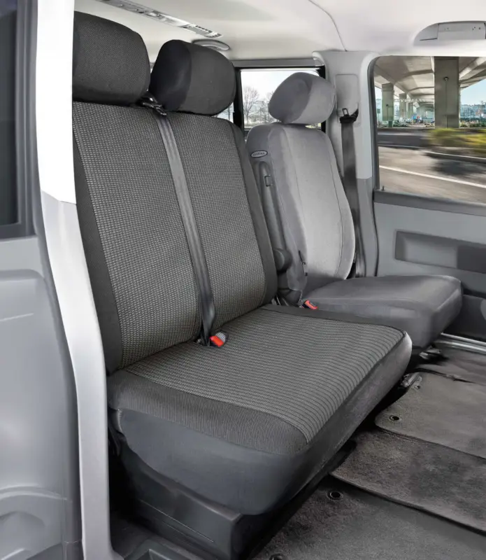 Housse de siège universelle Performer 100% polyester pour van/transporteur/bus, 1 housse de banquette double Meilleur Choix