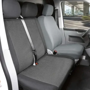 Acheter Direct Housse de siège Performer adaptée 100% polyester compatible avec Mercedes-Benz Sprinter, VW Crafter, 1 housse de banquette double