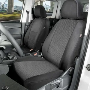 Achat Immédiat Housse de siège Performer adaptée 100% polyester compatible avec Nissan Primastar, Opel Vivaro A, Renault Trafic II/Trafic III, 1 housse de siège individuel à l'avant