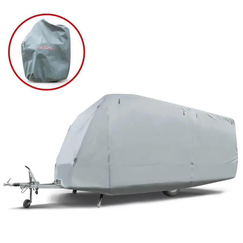 Offre Du Jour Premium Bâche de Caravane, Housse de protection pour caravane, Couverture de Caravane 550x250x220 cm